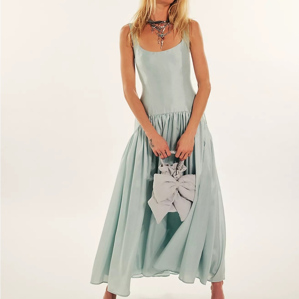 Hutch the ridge free people size 2 Green Sleeveless Maxi Sundress for Weddings